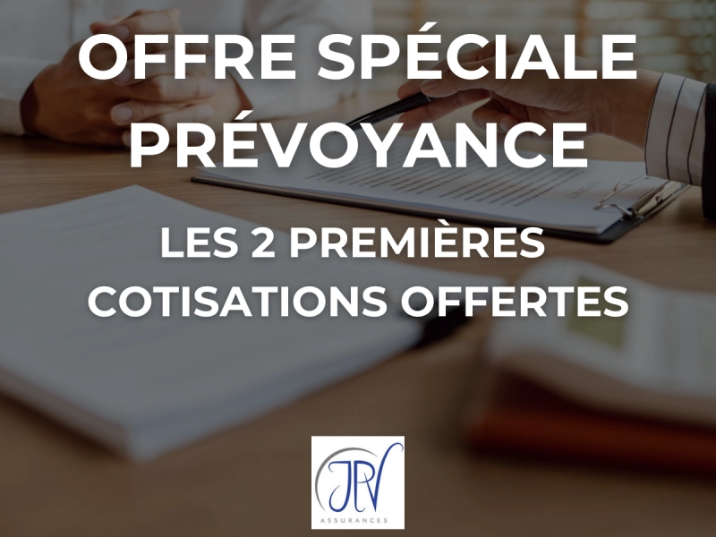 Offre prévoyance - 2 mois offerts