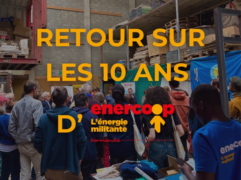 La Coopérative Funéraire Le Passage aux 10 ans d'Enercoop Normandie